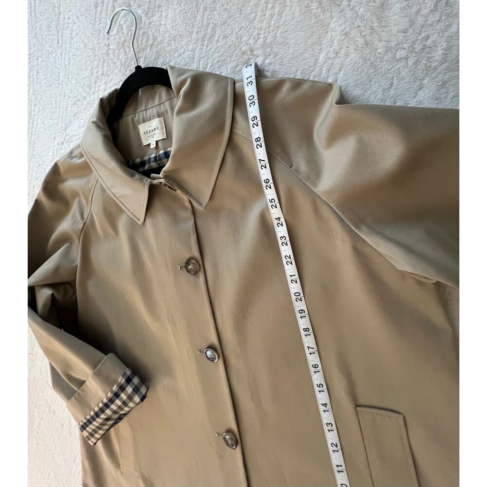 La Maille Sezane Carter Jacket in Light Beige Size US 12 / FR 44 / XXL✨ - Picture 15 of 16